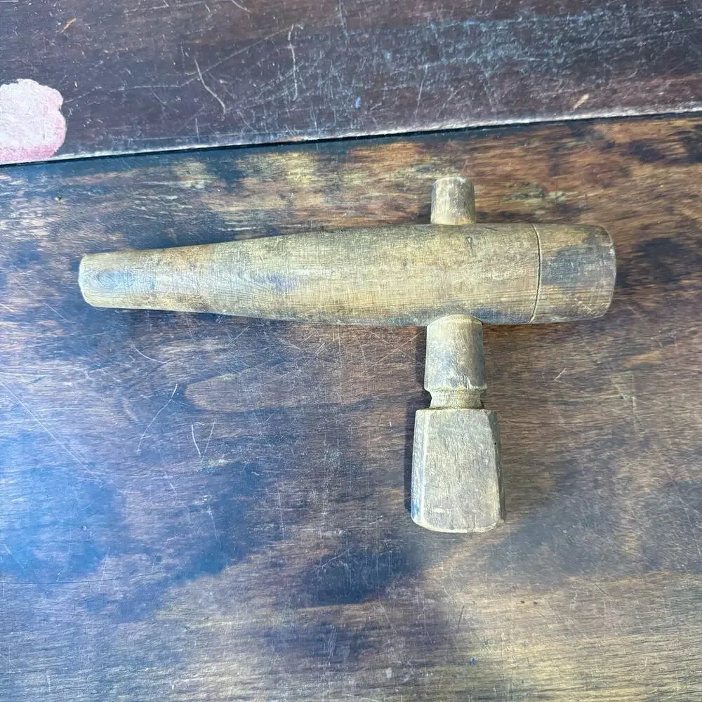 Vintage‎ Primitive Wood Wooden Beer Whiskey Wine Barrel Keg Tap Spout